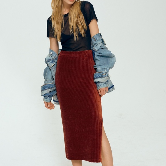 NWT Free People Helen Tube Skirt - Picture 2 of 2